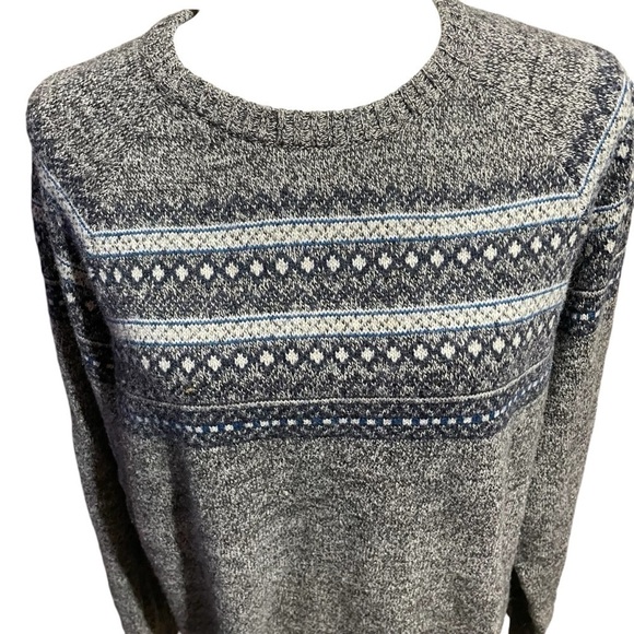 Urban Pipeline Fair aisle Style-Crew Neck-Long Sleeves-Wool Blend - Size XL - Picture 2 of 12